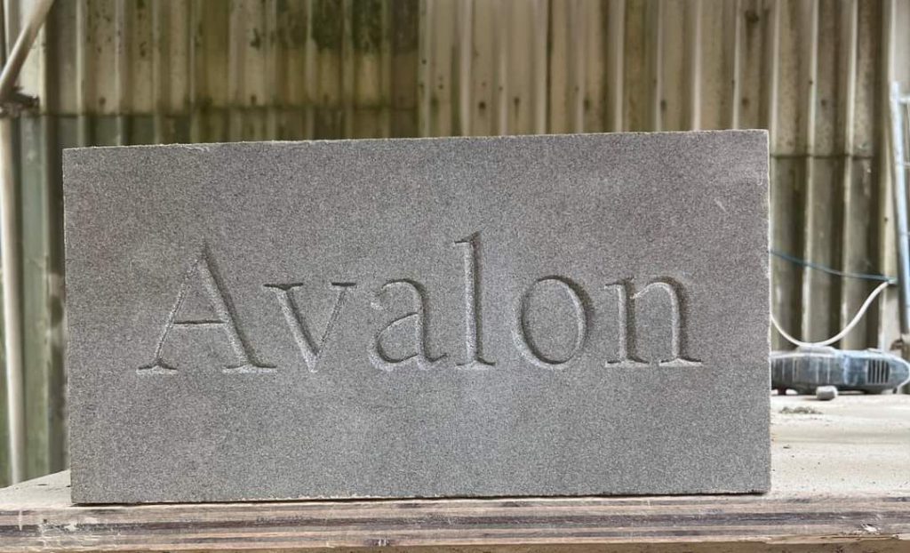 Birch Hill House sign Avalon