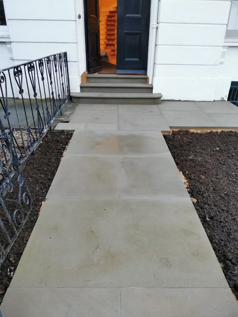 Pathway in Pennant Sandstone